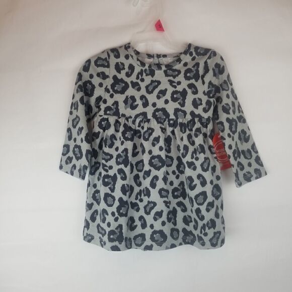 NWT. Cute Little Girls Dress with Bottoms. Animal Print. Size 18 Months. - Picture 2 of 6